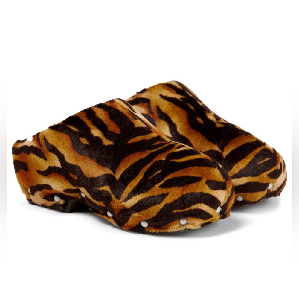 Acne Studio Tiger Print Clogs
